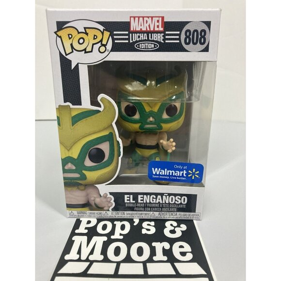Funko Pop! Lucha Libre: El Enganoso 808 Exclusive Vinyl Figure With Box Damage - Picture 2 of 8